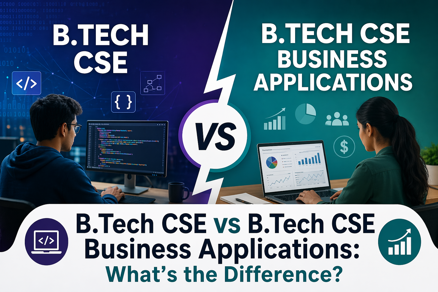 B.Tech CSE vs B.Tech CSE Business Applications